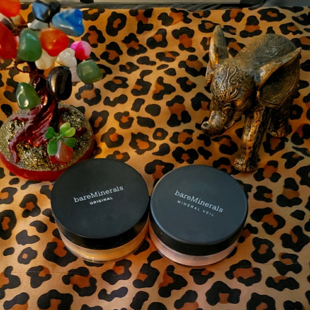 BareMinerals Foundation Golden medium 14  & Veil